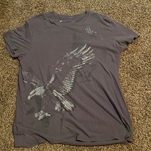 american eagle grey t-shirt